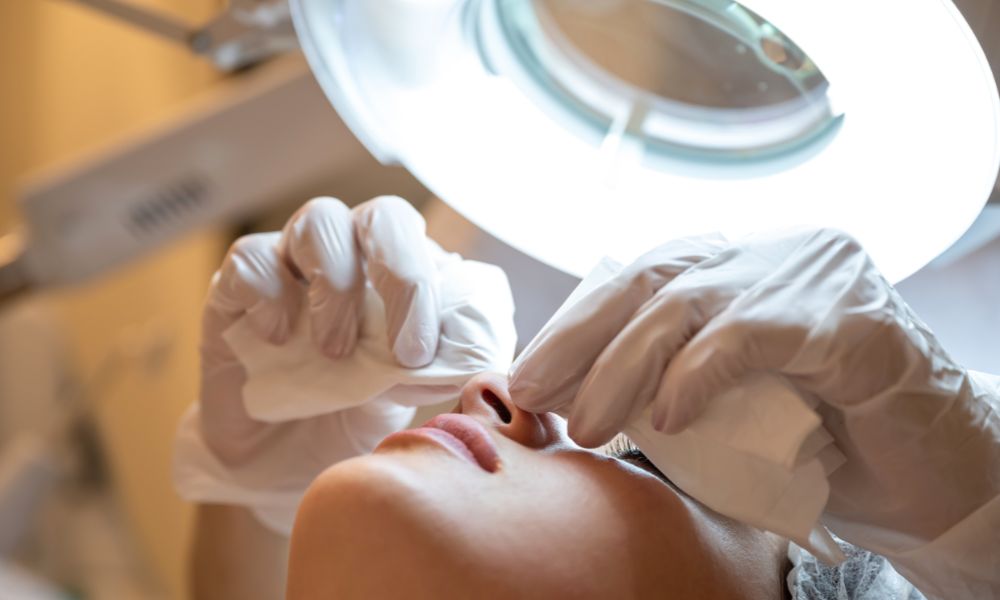 Limpieza facial en Estética Levia Albacete